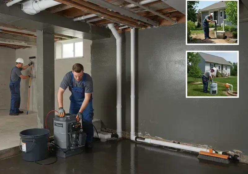 Basement Waterproofing and Flood Prevention process in Lincoln Parish, LA